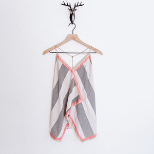 Victoria's Secret Women's Pink/Gray Cami Top Size Small